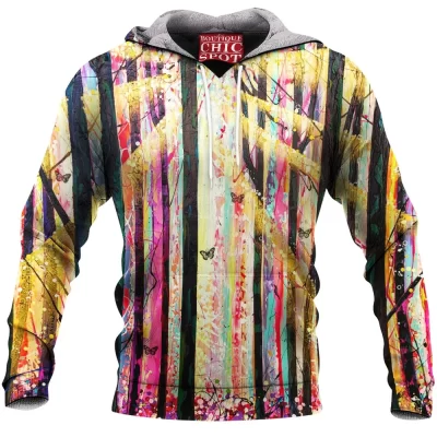Forest Fleece-Hoodie