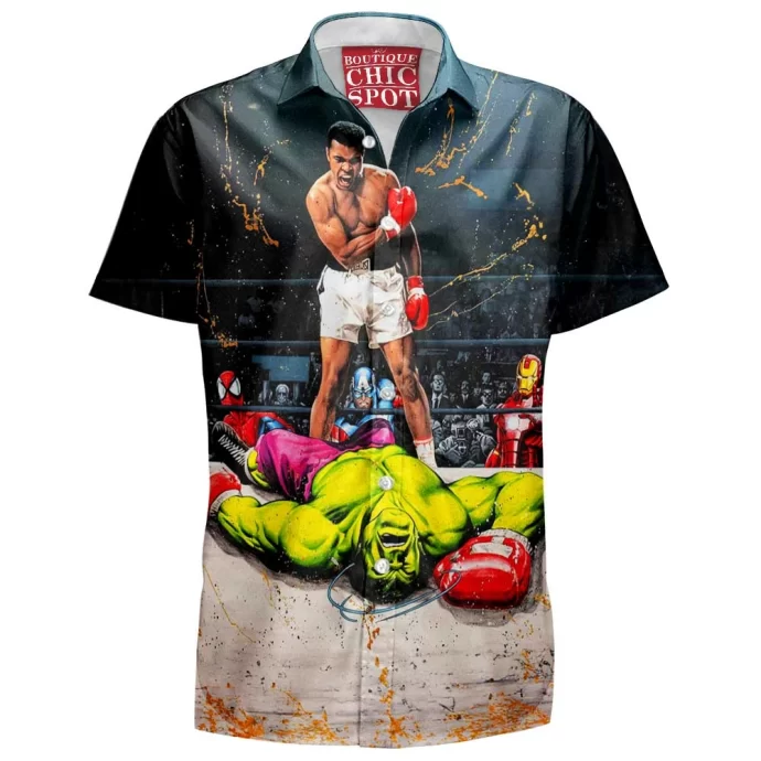 Muhammad Ali Hulk Hawaiian Shirt