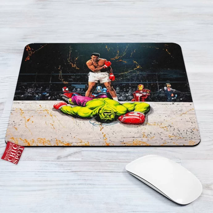 Muhammad Ali Hulk Mouse Pad