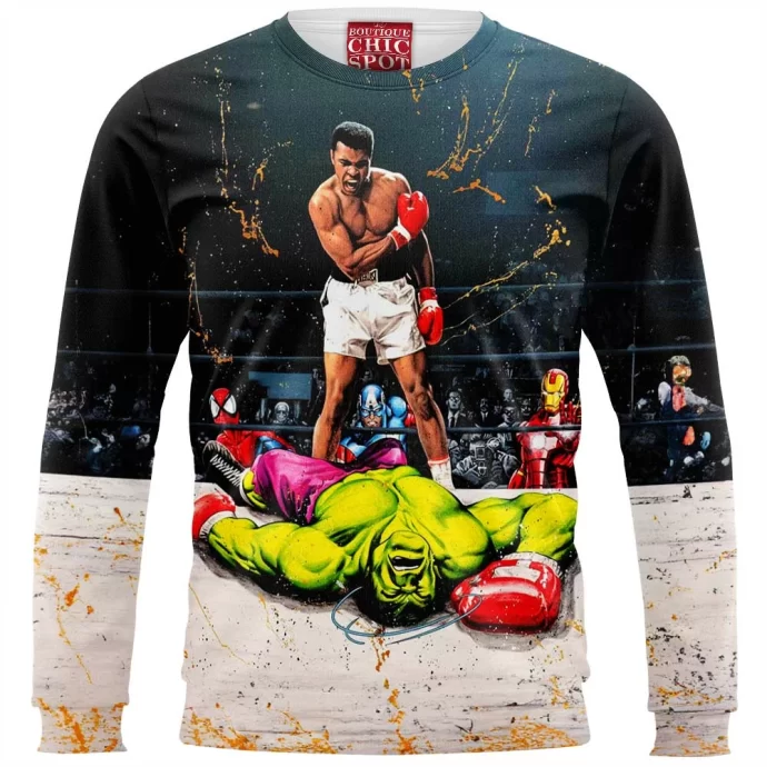 Muhammad Ali Hulk Sweatshirt