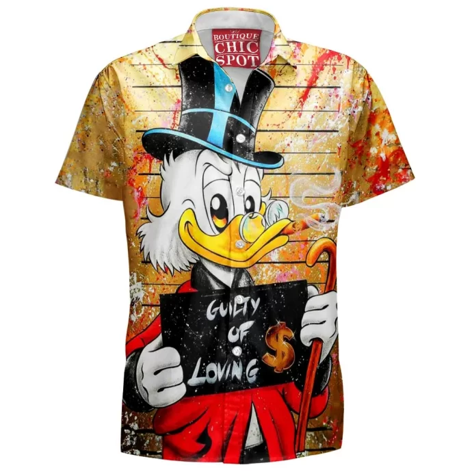 McDuck Scrooge Hawaiian Shirt