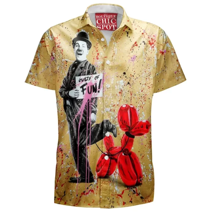 Charlie Chaplin Hawaiian Shirt