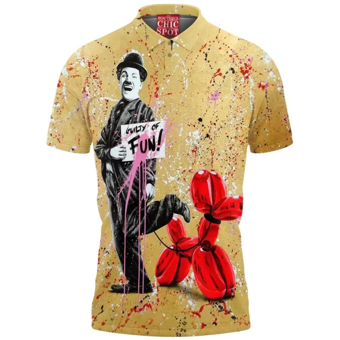 Charlie Chaplin Polo Shirt