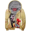Charlie Chaplin Zip-Fleece-Hoodie