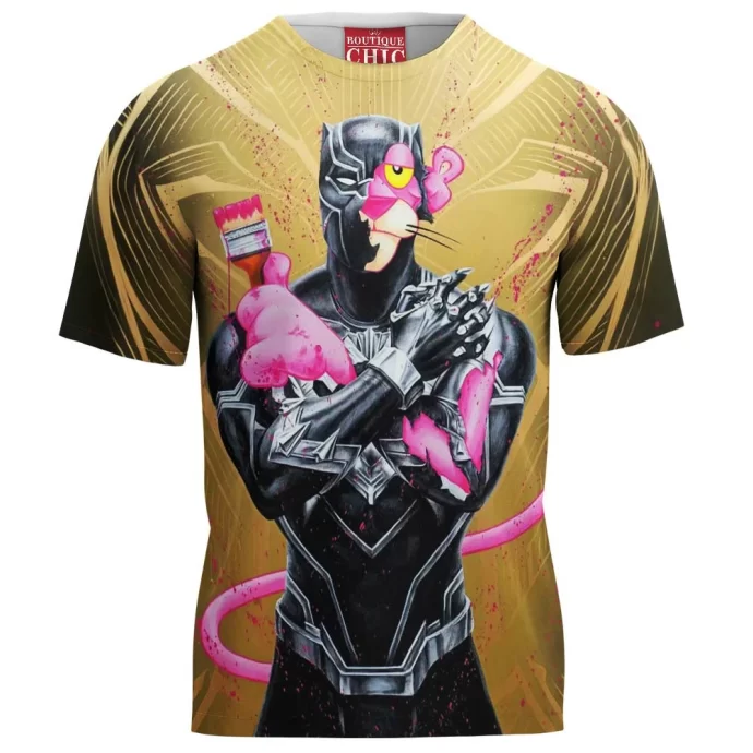 Pink Panther Black Panther T-Shirt