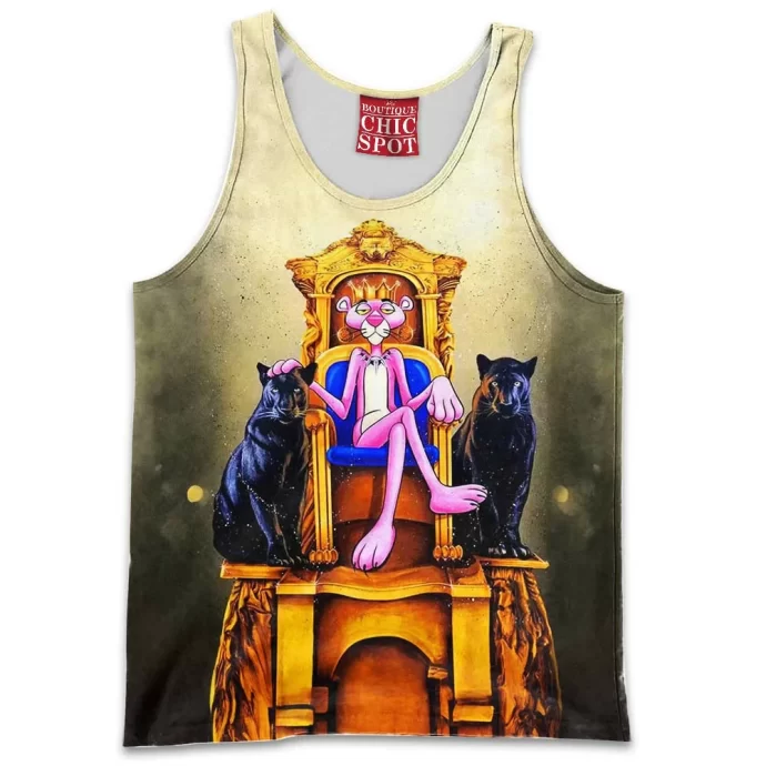 Pink Panther Black Panther Tank Top