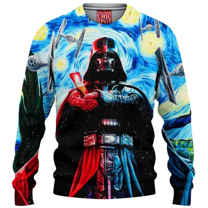 Darth Vader Knitted Sweater