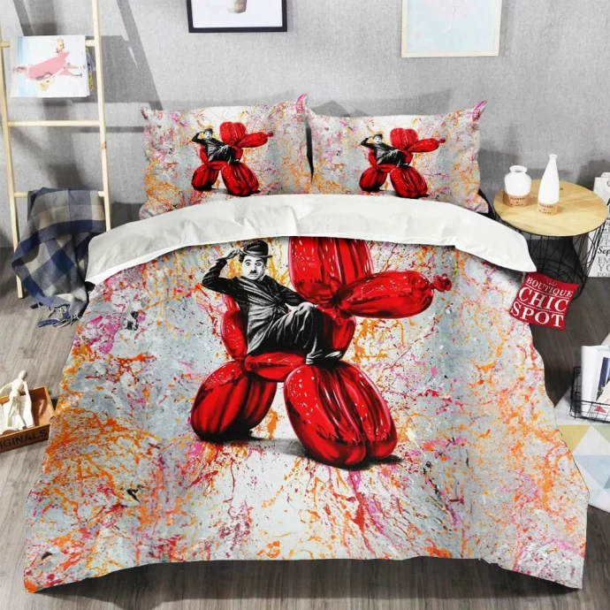 Charlie Chaplin Bedding Set