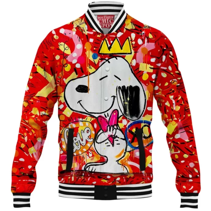 Snoopy Baseball Jacket