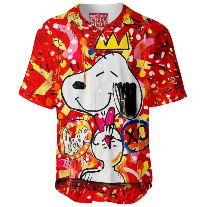 Snoopy Baseball Jersey