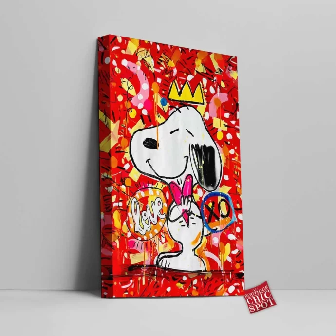 Snoopy Canvas Wall Art