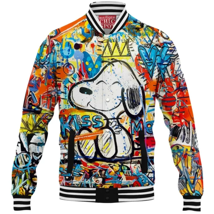 Snoopy Baseball Jacket