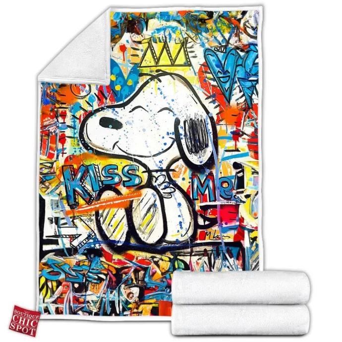 Snoopy Fleece Blanket