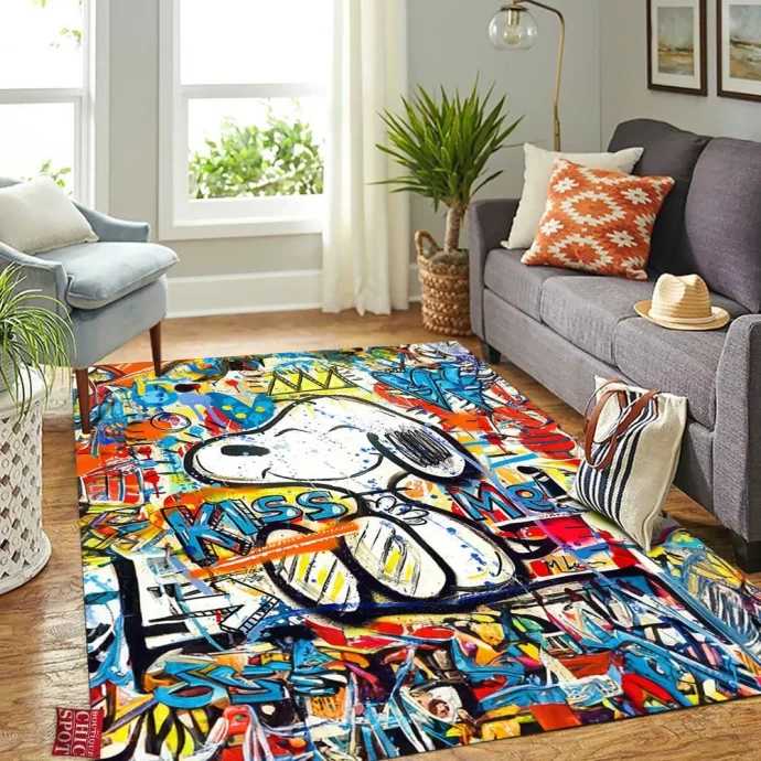 Snoopy Rectangle Rug