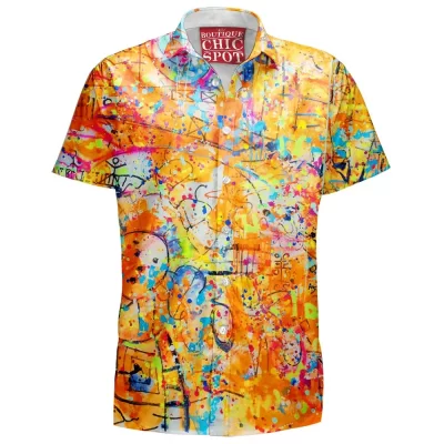 Abstract Hawaiian-Shirt