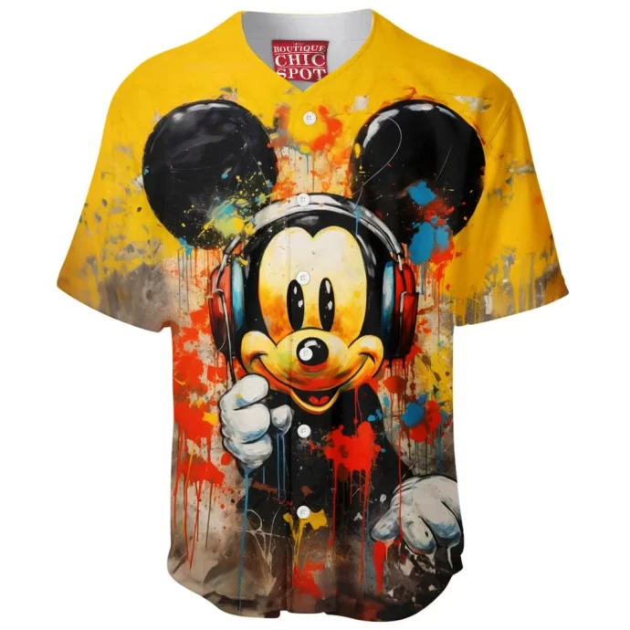 Mickey Mouse Baseball Jersey