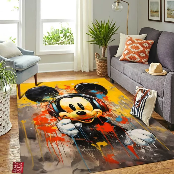 Mickey Mouse Rectangle Rug