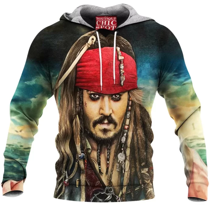 Captain Jack Sparrow Fleece Hoodie