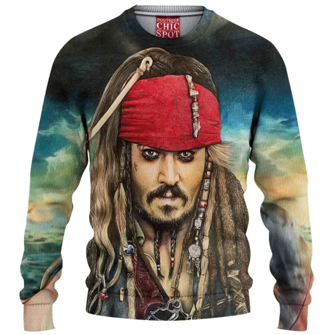 Captain Jack Sparrow Knitted Sweater