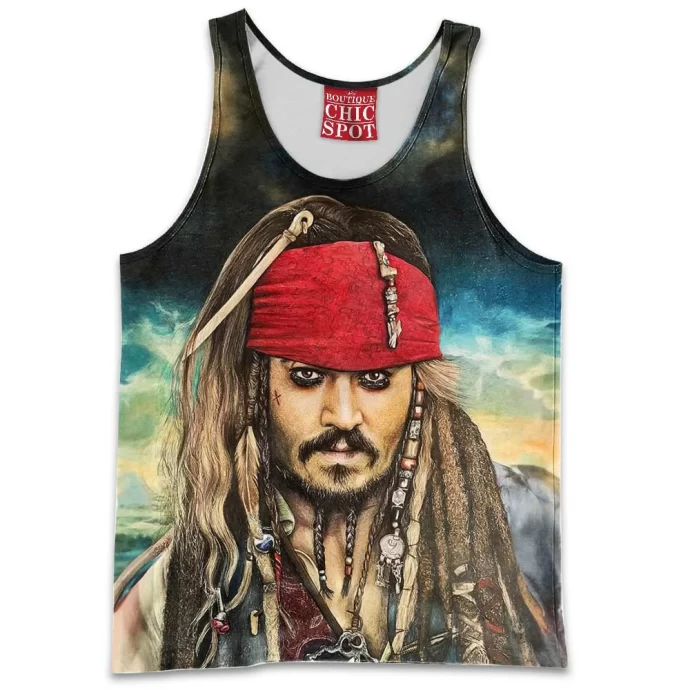 Captain Jack Sparrow Tank Top