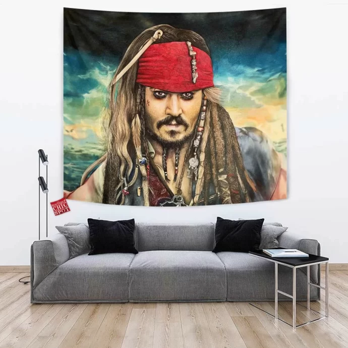 Captain Jack Sparrow Tapestry