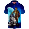 R2-D2 Polo Shirt, Sci-Fi Polo Shirt, Star Wars Polo Shirt, Sci-Fi Polo Shirt