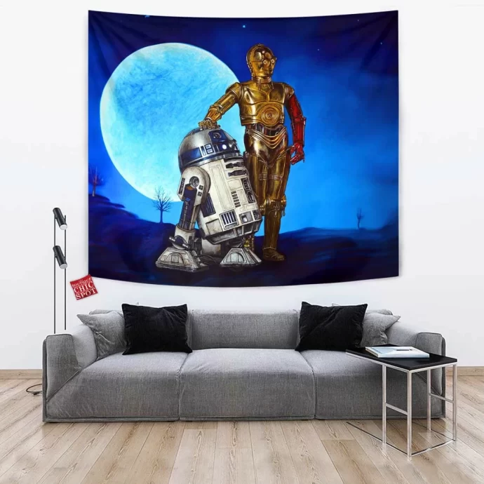 R2-D2 C-3PO Tapestry