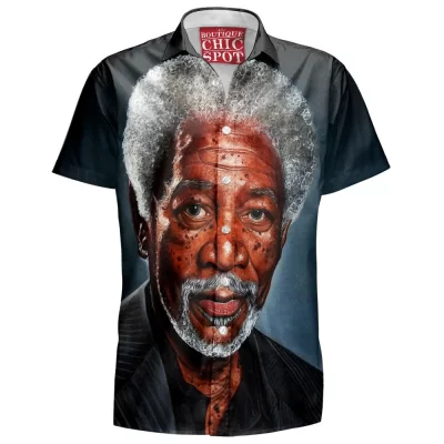 Morgan Freeman Hawaiian-Shirt