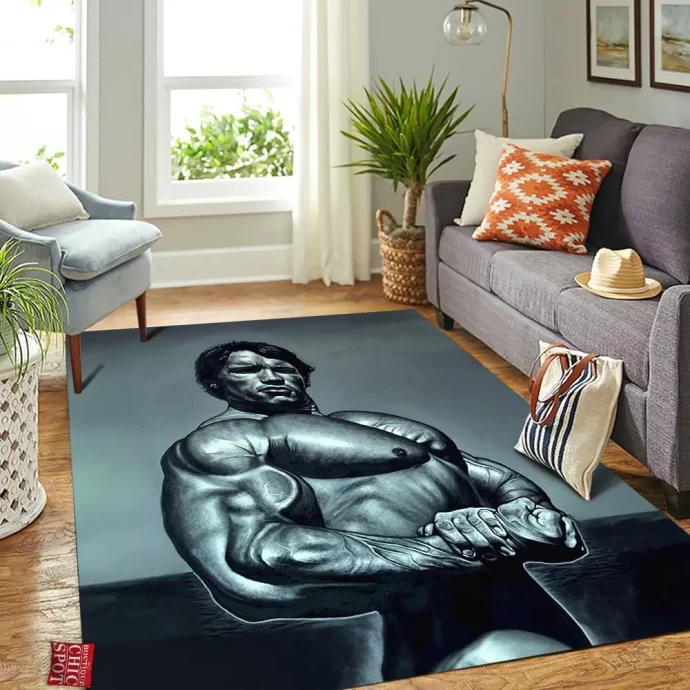 Arnold Schwarzenegger Rectangle Rug