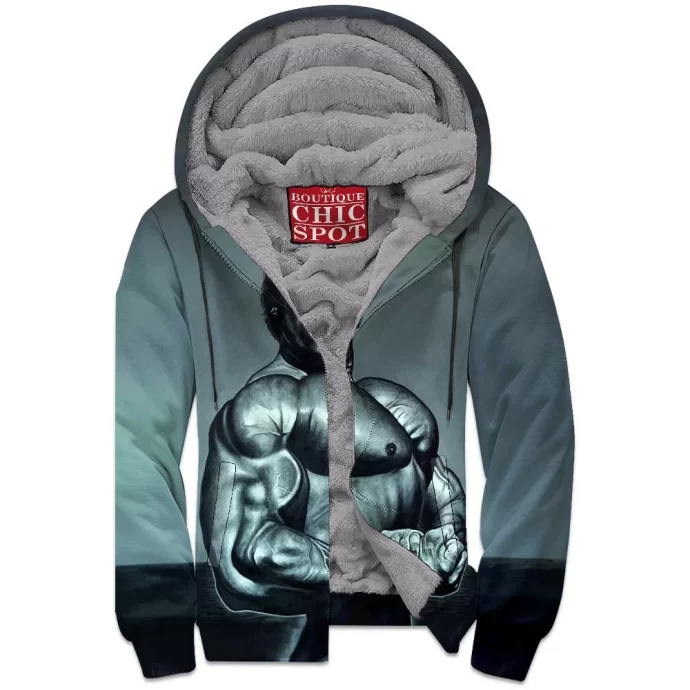 Arnold Schwarzenegger Zip Fleece Hoodie