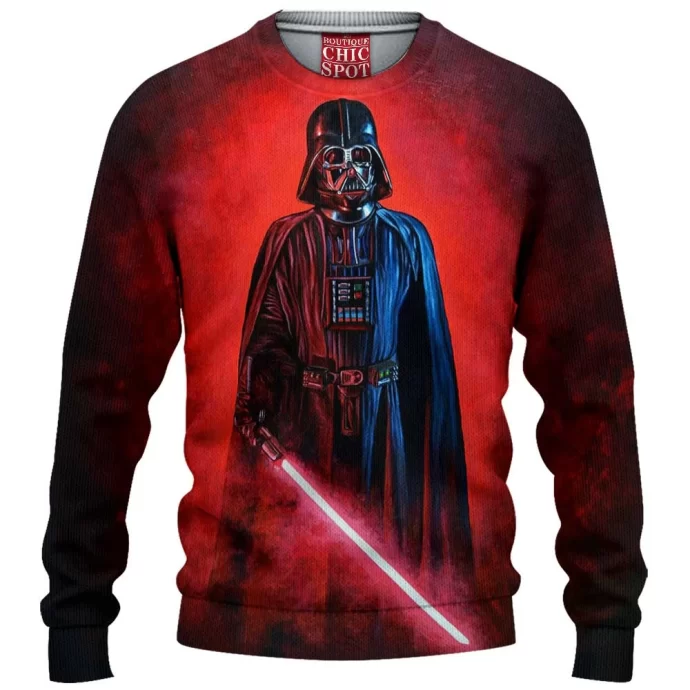 Darth Vader Knitted Sweater