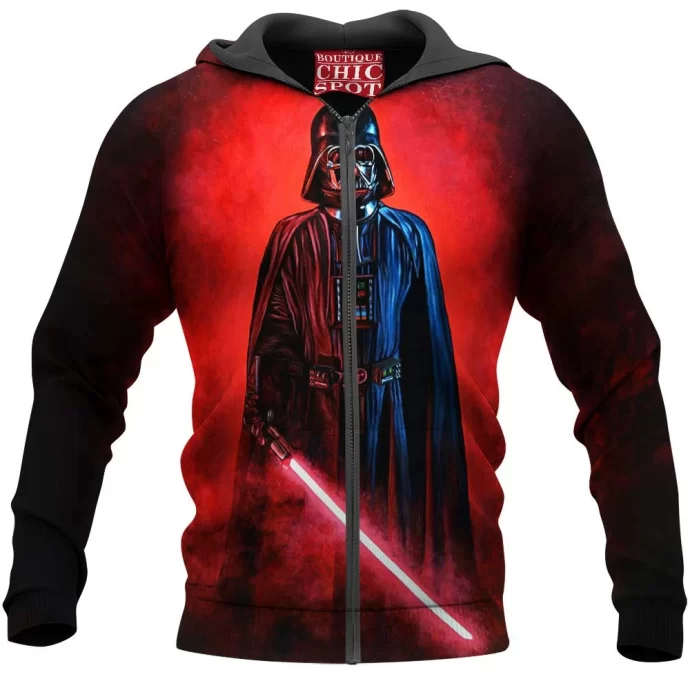 Darth Vader Zip Hoodie