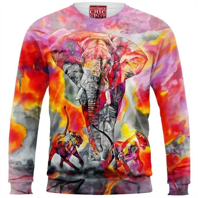 Elephant Lion Sweatshirt