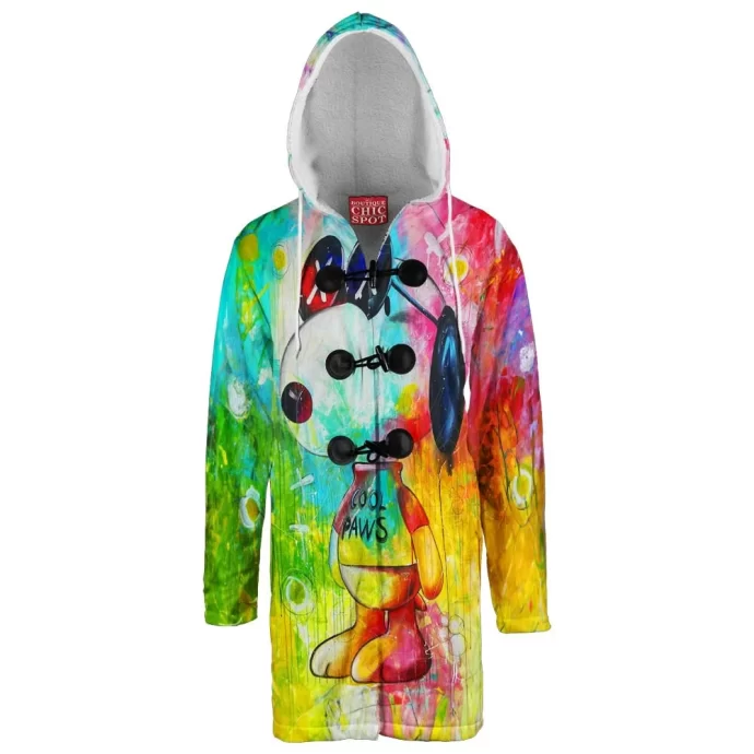 Snoopy Hooded Cloak Coat