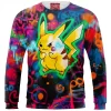Pokemon Sweatshirt, Anime Sweatshirt, Game Sweatshirt