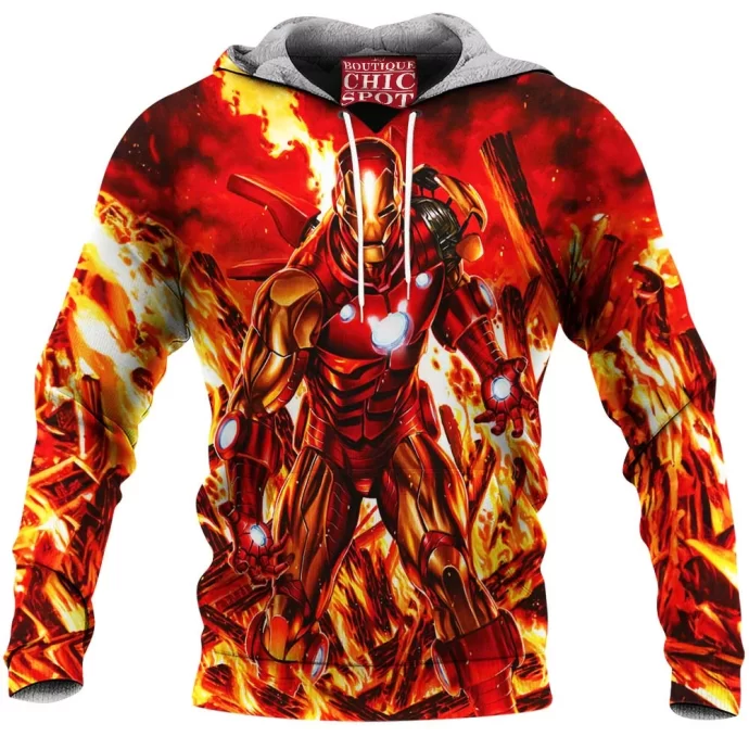 Iron Man Fleece Hoodie