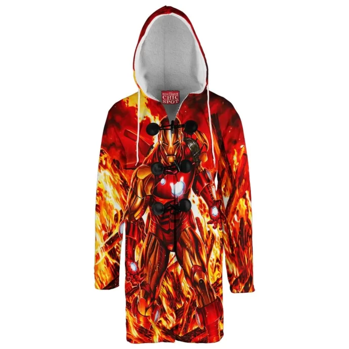 Iron Man Hooded Cloak Coat