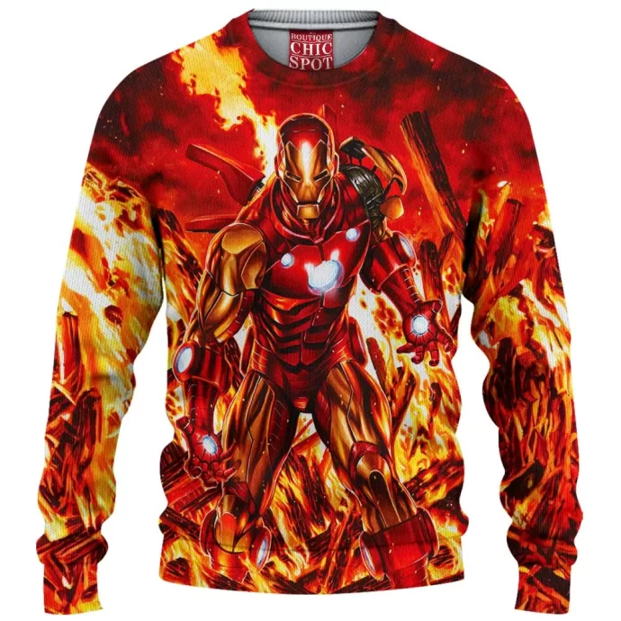 Iron Man Knitted Sweater