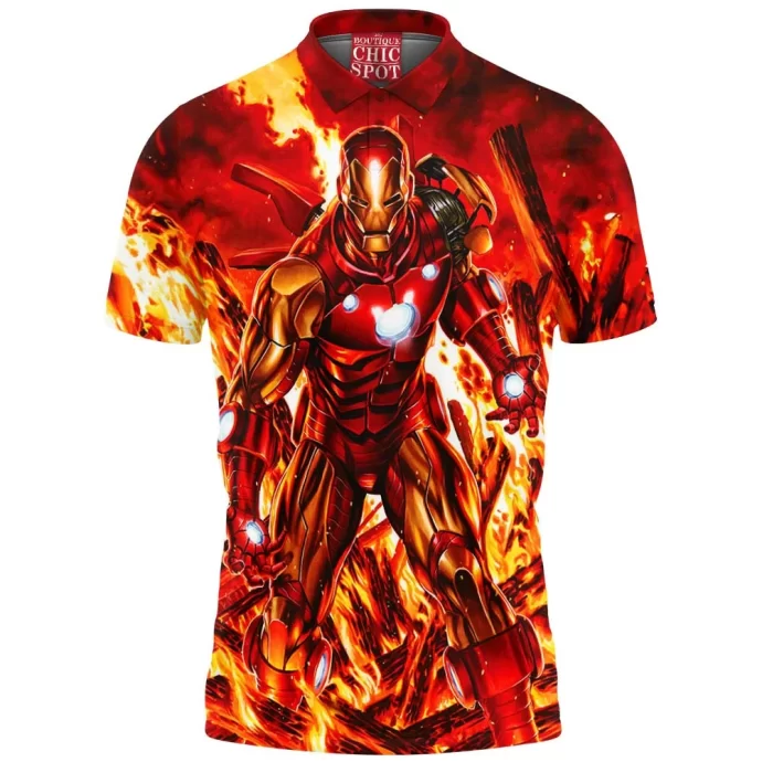 Iron Man Polo Shirt