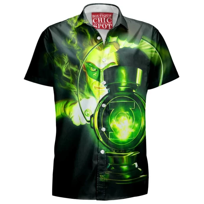 Green Lantern Hawaiian Shirt