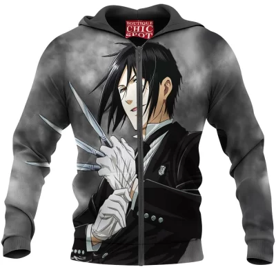 Anime Zip-Hoodie, Black Butler Zip-Hoodie
