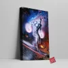The Silver Surfer Canvas Wall Art