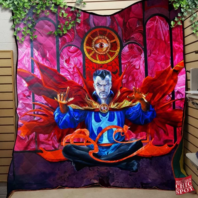 Doctor Strange Quilt Blanket