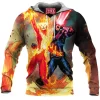 Comic Fleece-Hoodie, Cyclops Fleece-Hoodie, X-men Fleece-Hoodie