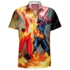 Comic Hawaiian-Shirt, Cyclops Hawaiian-Shirt, X-men Hawaiian-Shirt