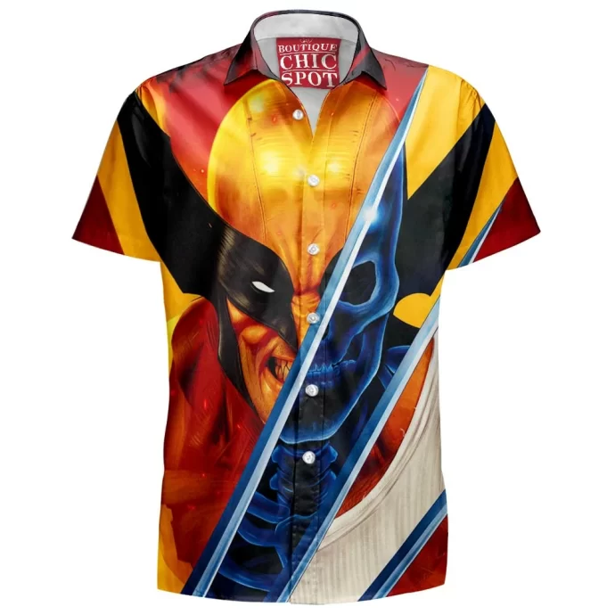 Wolverine Hawaiian Shirt