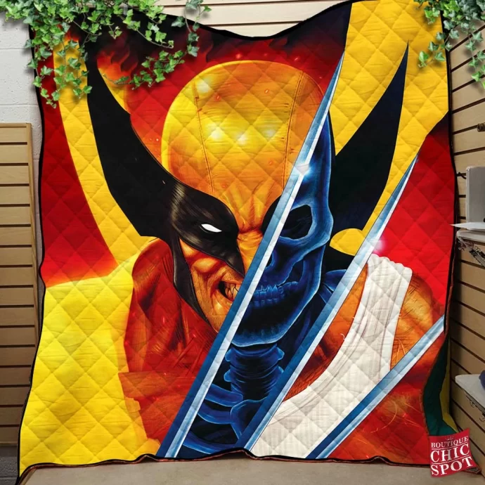 Wolverine Quilt Blanket