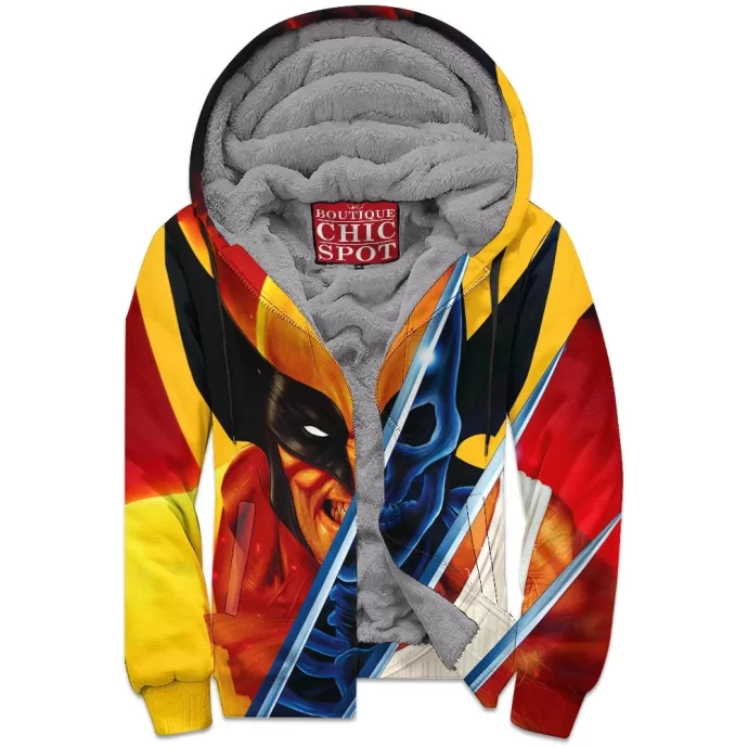 Wolverine Zip Fleece Hoodie