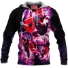 Comic Fleece-Hoodie, Nightcrawler Fleece-Hoodie, X-men Fleece-Hoodie