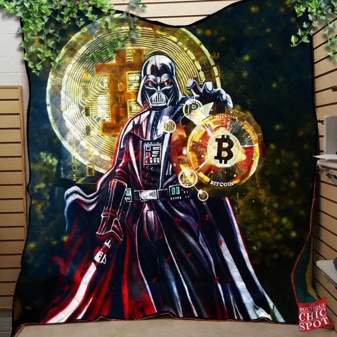 Darth Vader Quilt Blanket